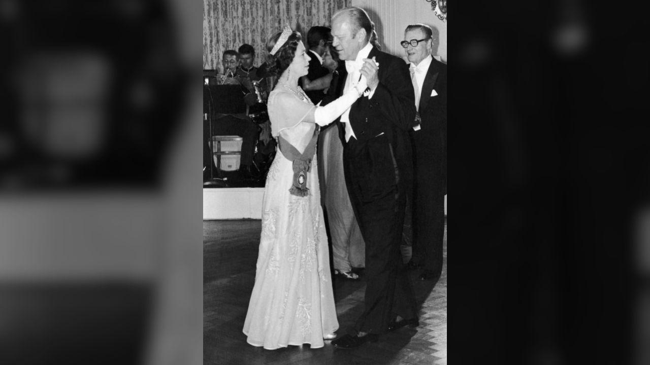 Gerald Ford and Queen Elizabeth II danced together at the White House in 1976.