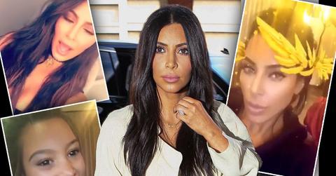 Kim Kardashian's Most Embarrassing Snapchat Moments