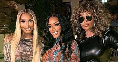 nene leakes cynthia bailey porsha dubai filming bravo crossover pp