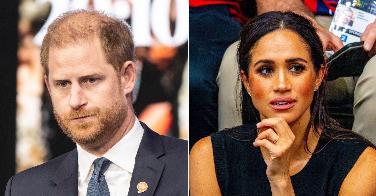 Composite photo of Prince Harry, Meghan Markle