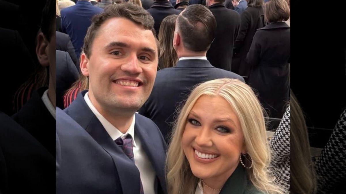 Photo of Charlie and Erika Kirk