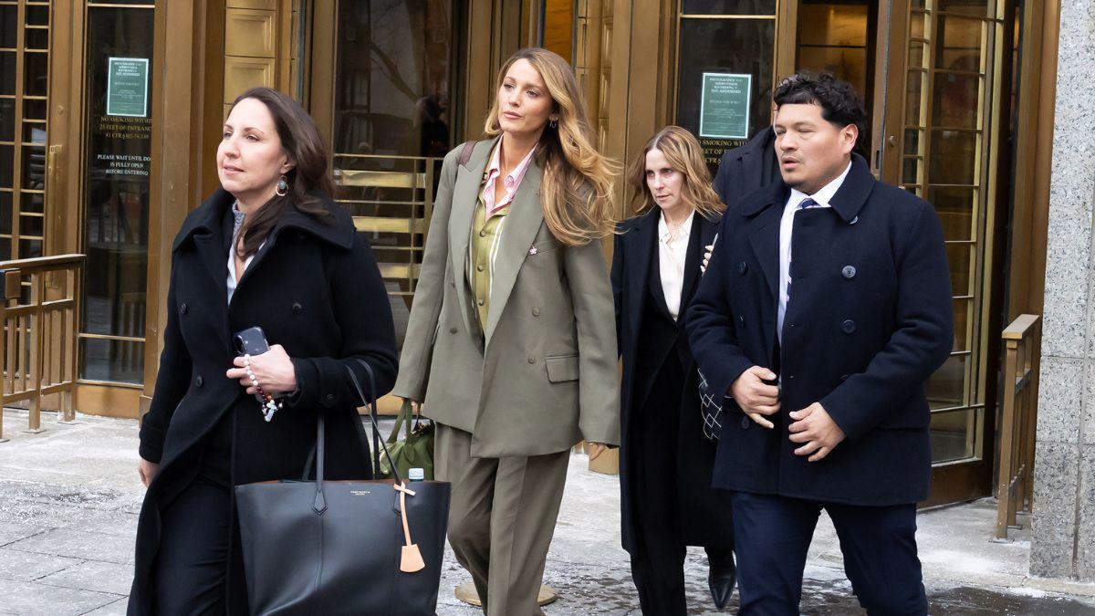 Blake Lively leaving court 