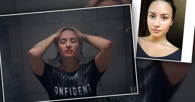 Baring It All Demi Lovato Poses Nude For Vanity Fair Photos And Video