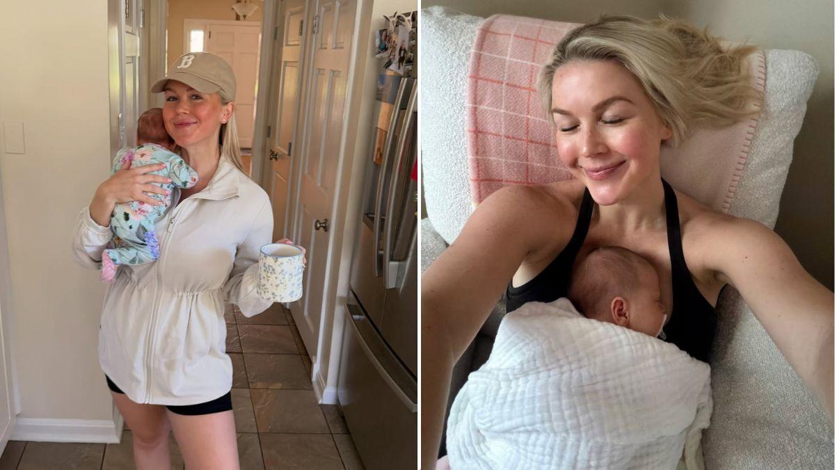 image of Several followers complimented her post-baby glow.