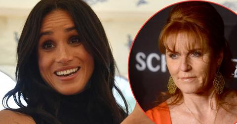 Split photos of Meghan Markle and Sarah Ferguson