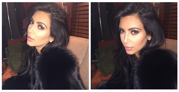 //kim kardashian narcissistic selfies