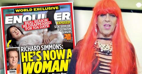richard simmons sex change transition