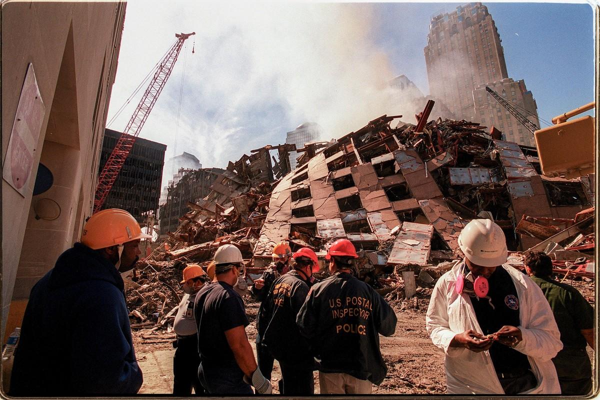 Marcy Borders said alcohol helped numb memories of being trapped in the World Trade Center.