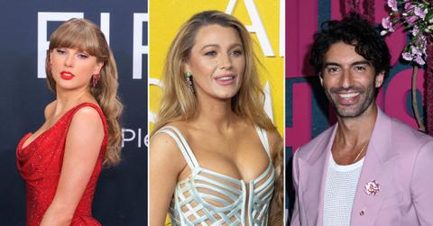 Composite photo of Taylor Swift, Blake Lively and Justin Baldoni