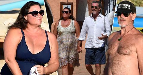Pierce brosnan wife keely shaye rekindle romance italian vacation