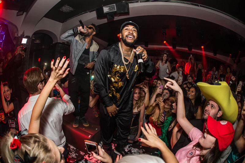 //Omarion Celebrates Halloween at Hyde Bellagio