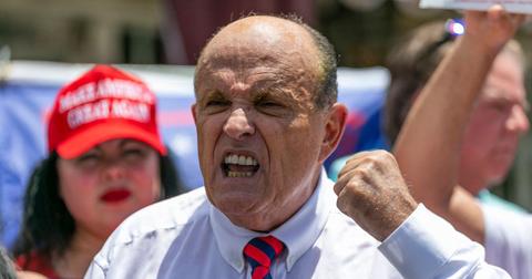 rudy giuliani files chapter bankruptcy m defamation judgment