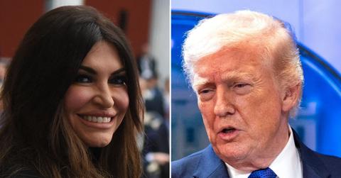 picture of Kimberly Guilfoyle and donald trump