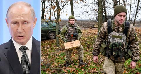 Putin's Troops Forced To Fight With Shovels in Ukraine Due To Ammo Shortage