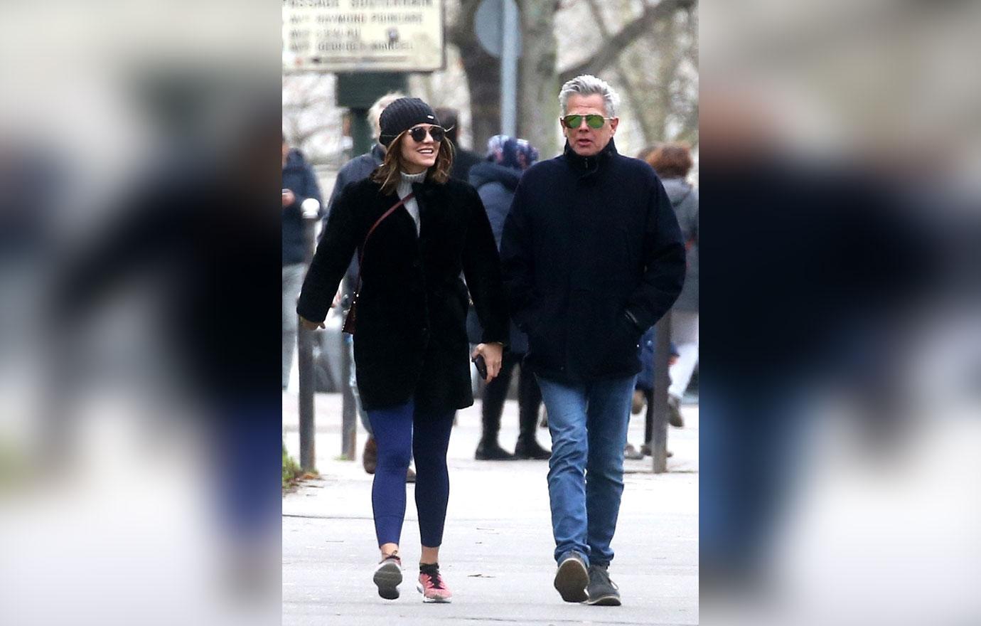 Katharine McPhee David Foster Paris Vacation