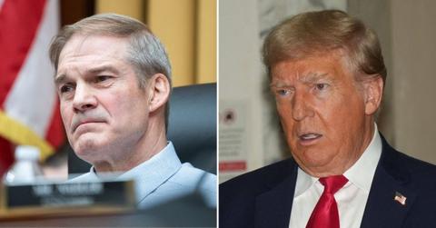 jim jordan lash out pressed donald trump memory lapses double standard