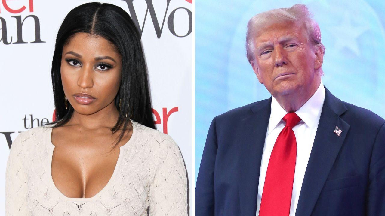 Nicki Minaj faces backlash after supporting Trump at a rally