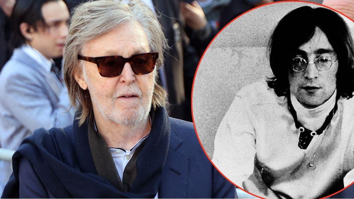 Photo of Sir Paul McCartney and John Lennon