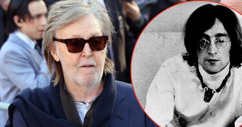 Photo of Sir Paul McCartney and John Lennon