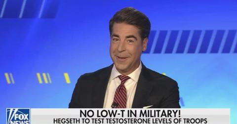 Jesse Watters has faced criticism for his remarks about U.S. servicemen.