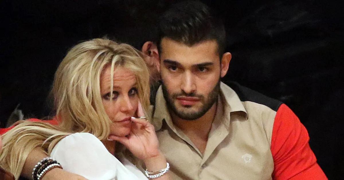 britney spears sam asghari on the prowl flirty event wellness check