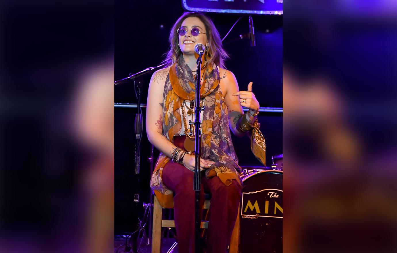 After breakups and suicide attempts, Paris Jackson rallies with music