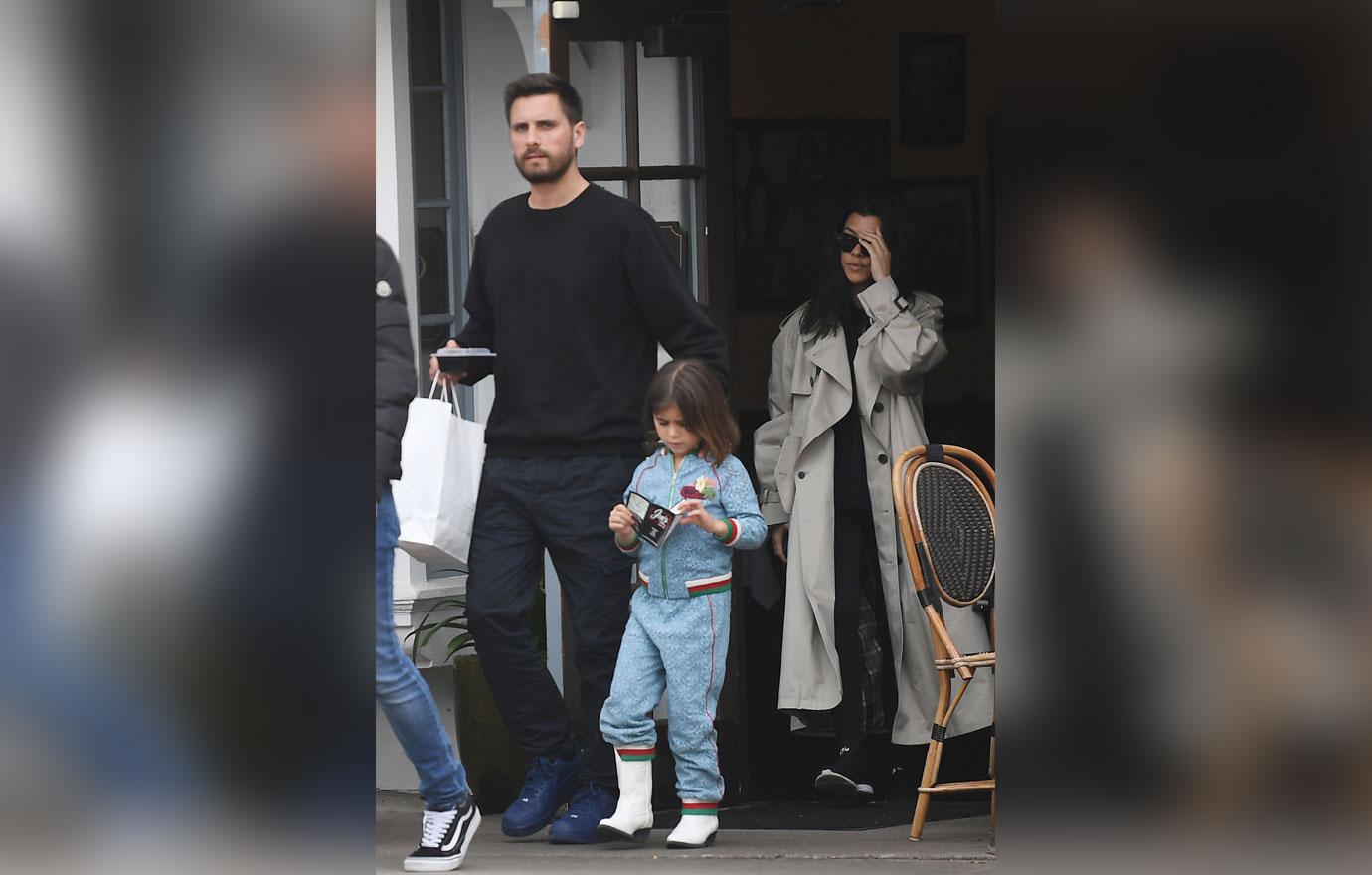 Kourtney Kardashian Scott Disick Sofia Richie Vacation Together