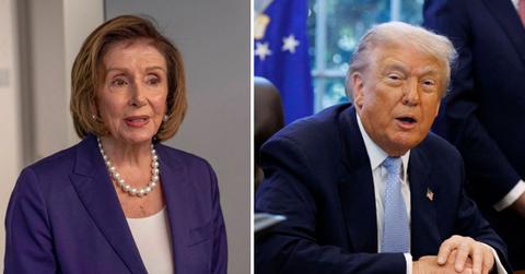 Photo of Nancy Pelosi and Donald Trump