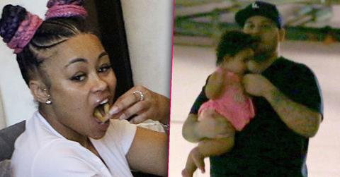 Blac Chyna Eats Fries With Mechie Rob Kardashian With Dream