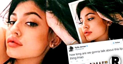 //kylie jenner lips instagram respond pp sl