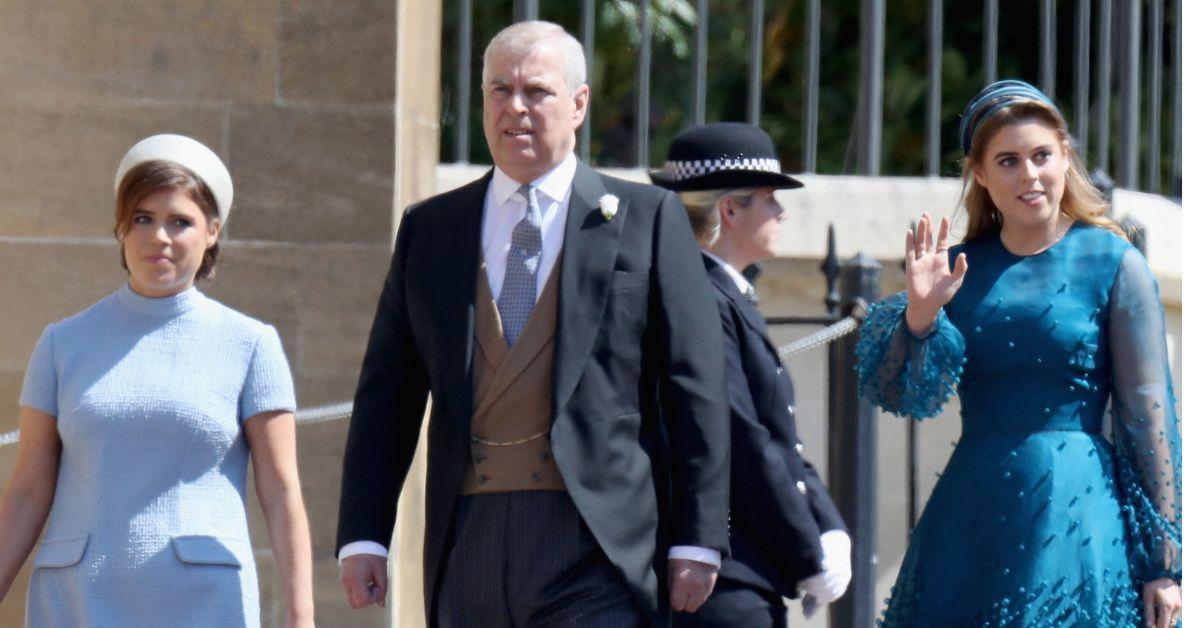 Prince Andrew and daughters