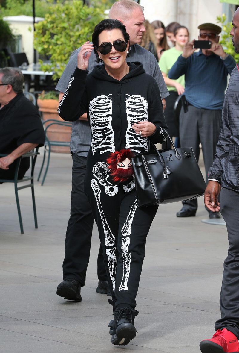 Kris Jenner Weight Gain Halloween Costume KUWTK Pics