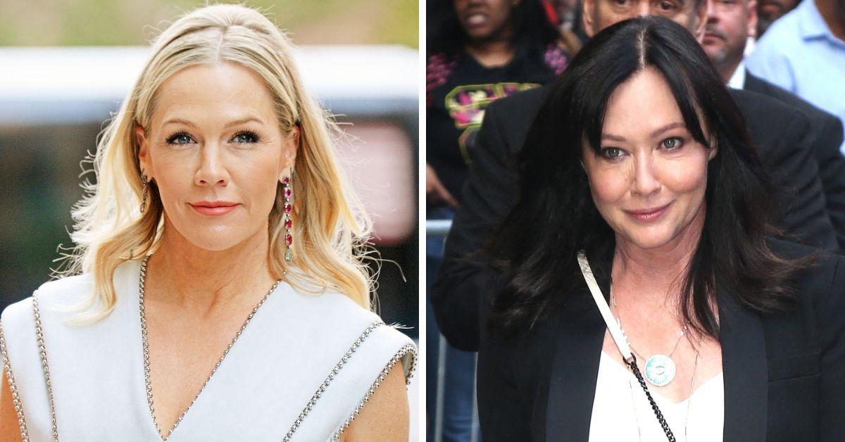 jennie garth and shannen doherty on beverly hills