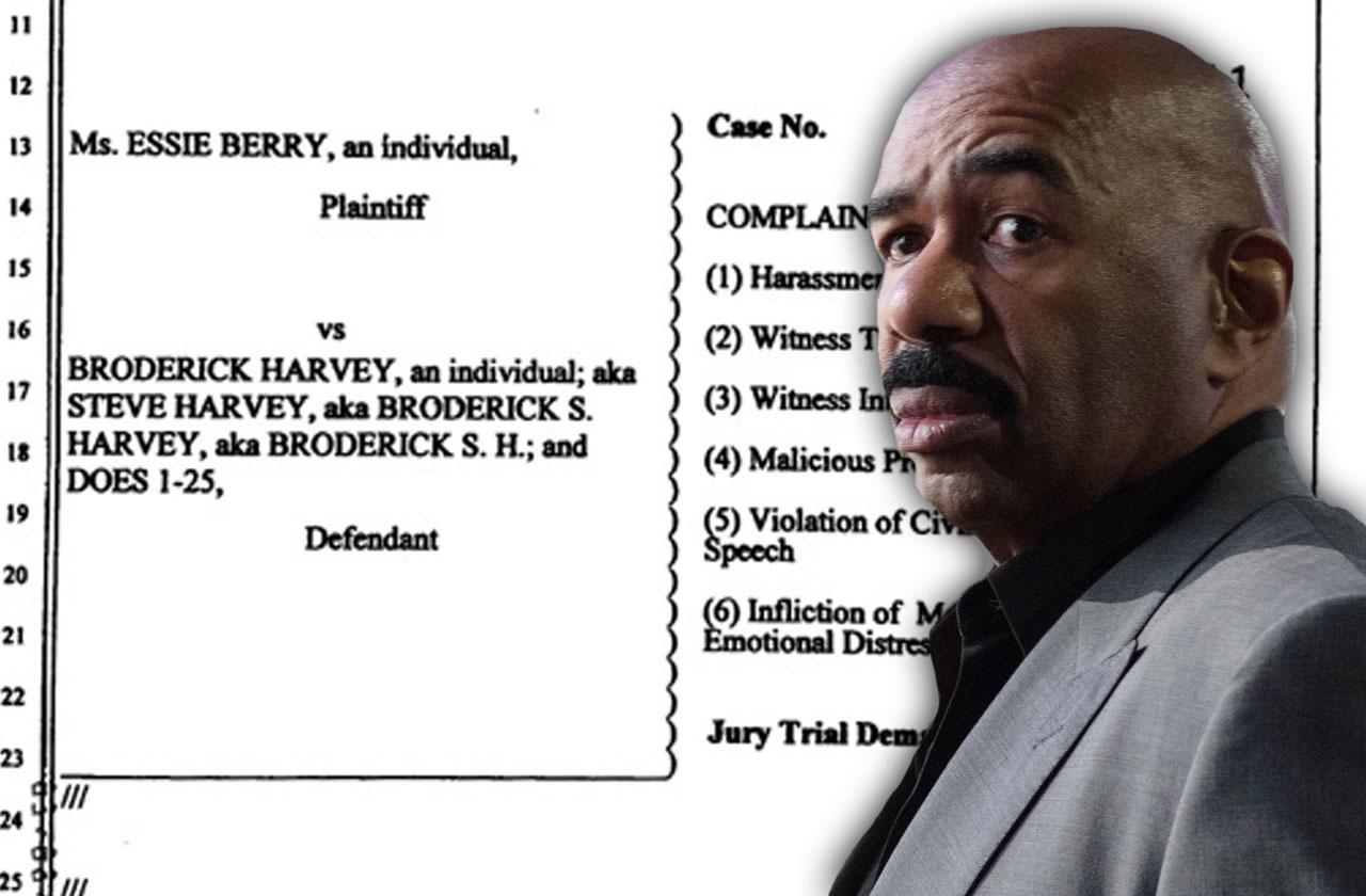 //steve harvey accused stalking new lawsuit pp