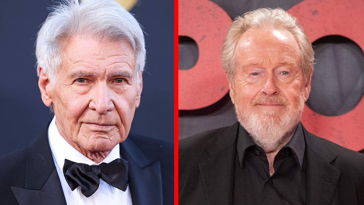 Harrison Ford and Ridley Scott did not agree on key interpretations of 'Bladerunner.'