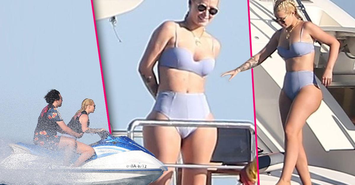 PICS Iggy Azalea Bikini Rapper Spotted Jet Skiing In Mexico