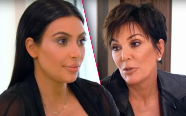 Kris Jenner Pressures Kim Kardashian Over Poor Pregnancy Eating Habits