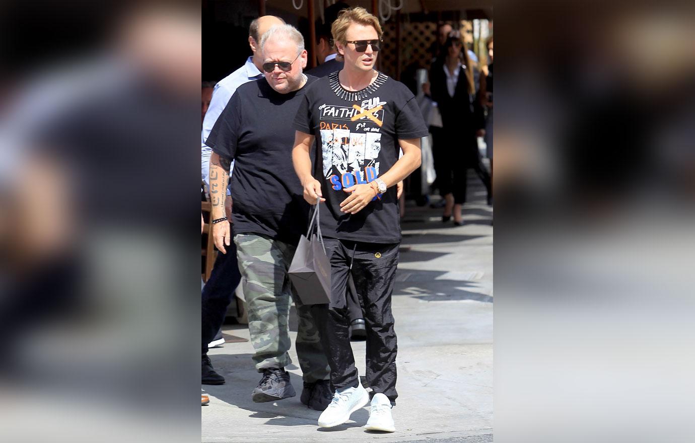 Jonathan Cheban, Kanye West, Kim Kardashian & Kids Leave Queens Church Performance