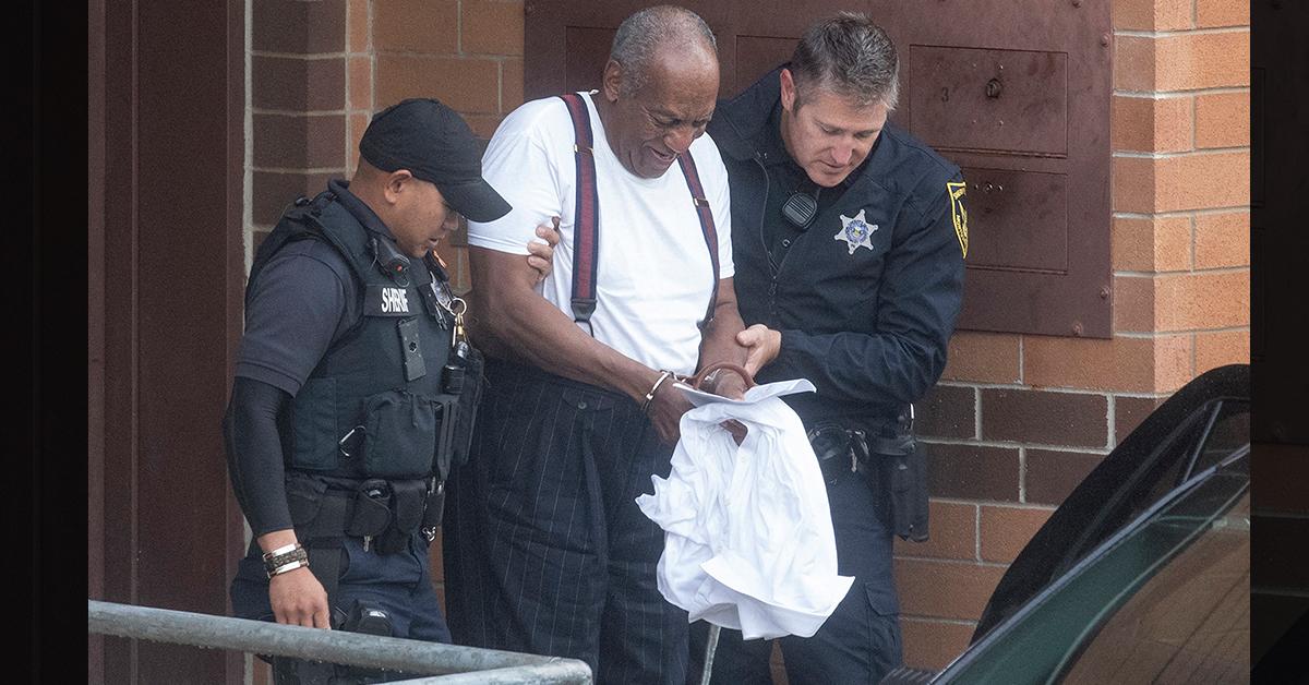 bill cosby spotted first outing prison photos cane