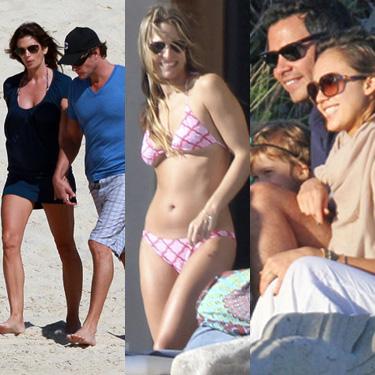 PHOTOS: Stars Hit The Beach In Cabo For New Year's