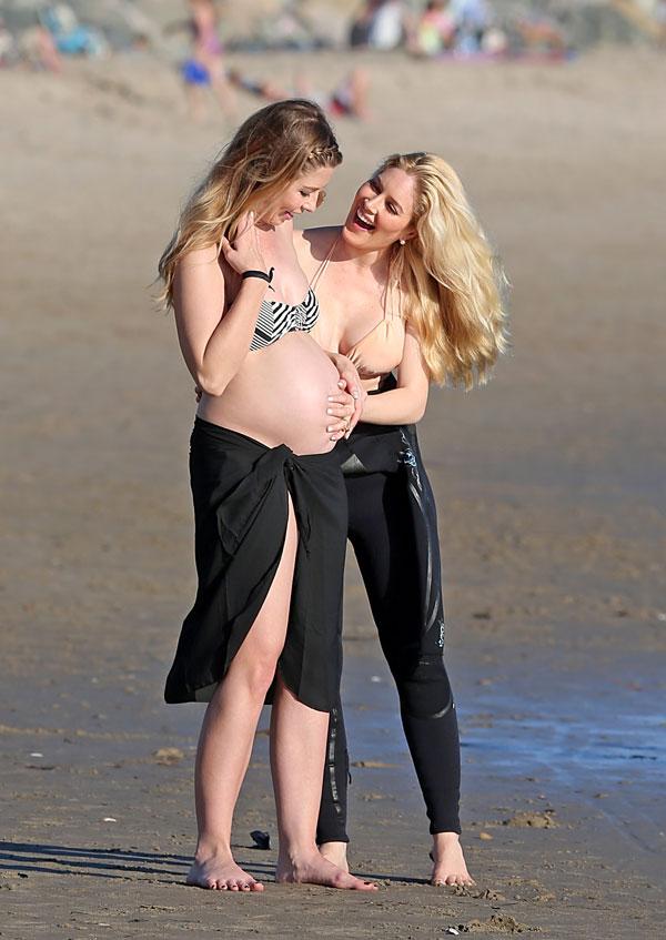 Heidi Montag & Pregnant Sister Holly