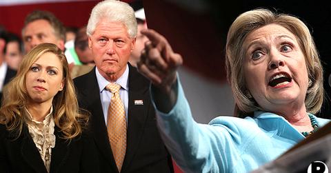 //hillary clinton bill clinton fights rages chelsea PP
