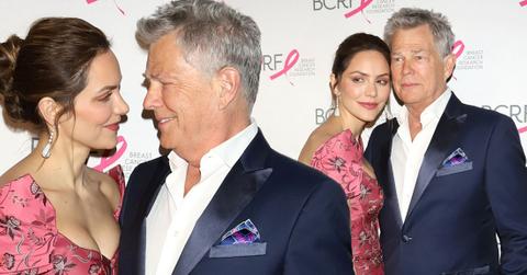 Katharine McPhee & David Foster: PDA On Red Carpet Before Wedding