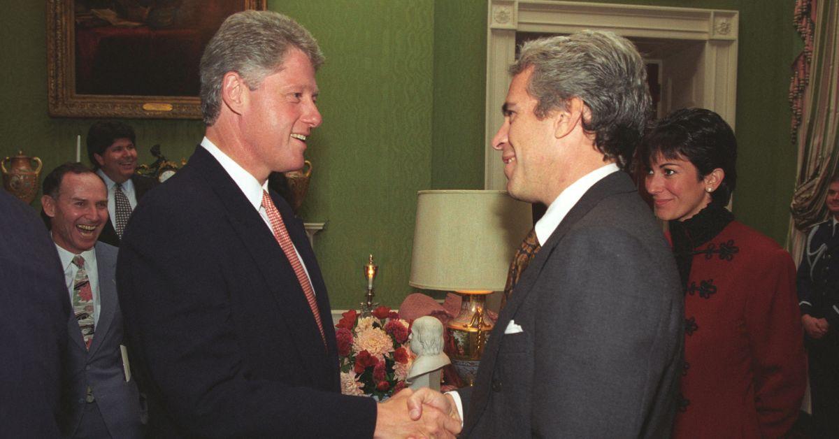 Photo of Bill Clinton and Jeffrey Epstein