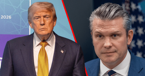 Pete Hegseth has been accused of not letting President Trump know the true toll of the war in Iran.