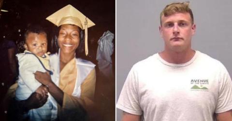 Composite photo of Sonya Massey and former Sangamon County Sheriff’s Deputy Sean Grayson