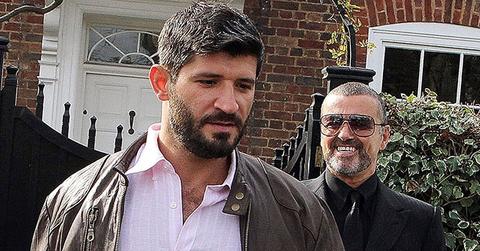 //george michael dead boyfriend leech