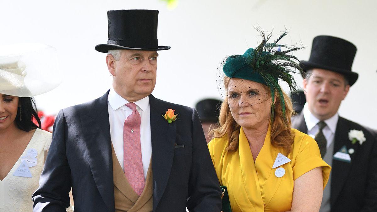 Photo of Sarah Ferguson and Andrew Windsor