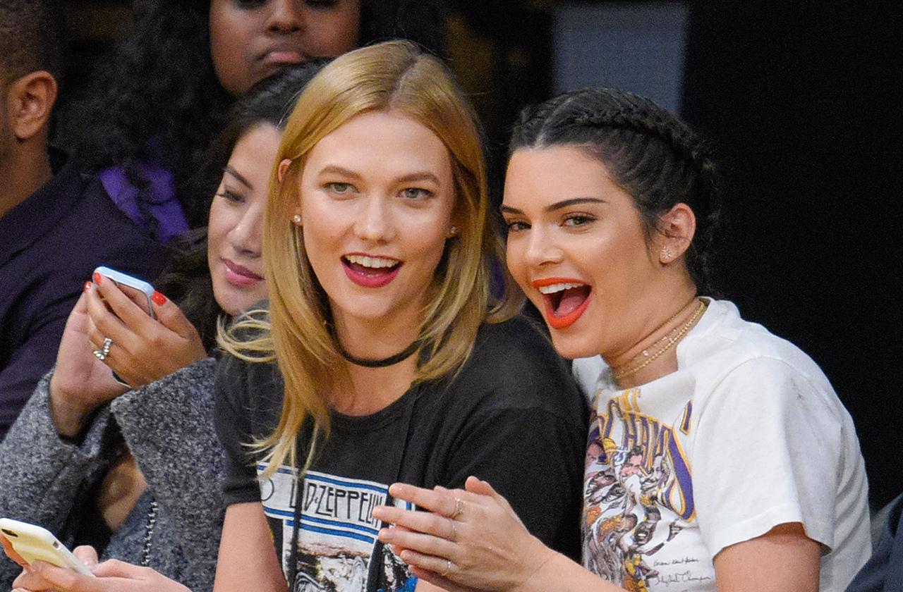 Kendall Jenner and Karlie Kloss