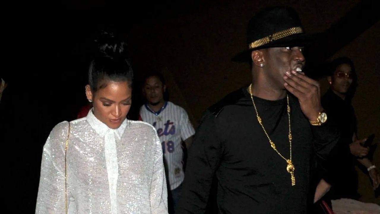 A photo of Sean Combs and Cassie Ventura